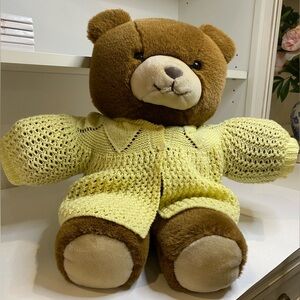 EUC Vtg Gerber Tender Loving Care (TLC) Teddy Bear Toy Plush Stuffed Animal